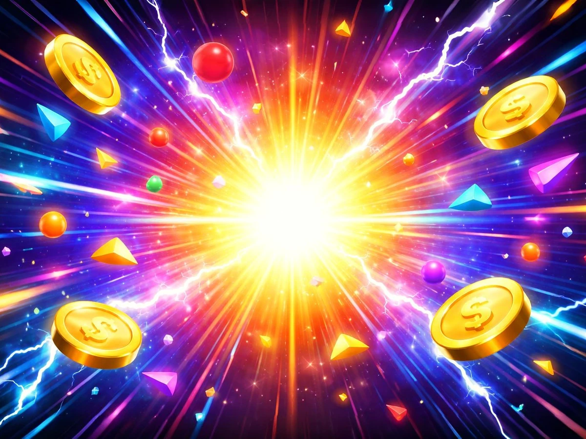 Ilustrasi permainan slot mobile dengan tampilan reel modern